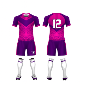 Conjunto de Ropa de Fútbol Sublimada Personalizada, Uniforme de Fútbol Transpirable de Secado Rápido, Proveedor de Fábrica de Ropa Deportiva Ligera - Product Image 1