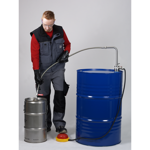 Bürkle GmbH ปั๊มถ่ายโอนสารเคมีด้วยมือพร้อมท่อไหล/ปั๊มไฮดรอลิกส์สำหรับอุตสาหกรรมและห้องปฏิบัติการ - Product Image 2