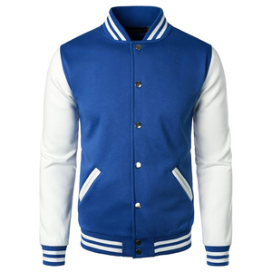 Fashion Quilted Lining Custom Chenille Patches Letterman College Men'<b>s</b> Bomber Baseball Waterproof Windproof Wool Varsity <b>Jacket</b> - Product Image 5
