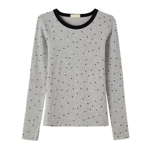 Chemise élégante pour femme avec col haut et manches longues à volants, 100% coton, chemisier décontracté pour l'automne et l'hiver - Product Image 5