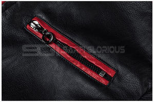 Veste universitaire à manches longues pour hommes, veste universitaire à manches en cuir véritable et laine mélangée Letterman, dernière conception, veste universitaire pour hommes - Product Image 5