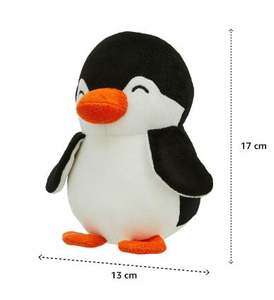 Peluche pingouin en peluche, ours en peluche doux avec du coton et de la mousse pour les anniversaires et les occasions spéciales, filles et garçons - Product Image 2