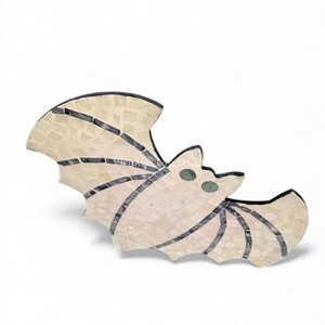 Mantel Individual de Nácar con Forma de Murciélago para Decoración de Mesa de Halloween y Decoración Espeluznante del Hogar - Product Image 3