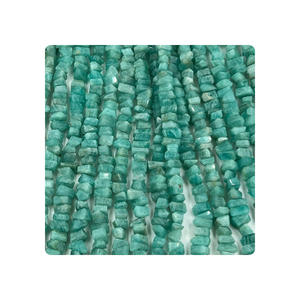 Cuentas Facetadas de Amazonita Verde, Tamaño de Hebra de 8 Pulgadas, Tamaño de Cuentas de 10-12 mm Aproximadamente Cuentas de Amazonita al por Mayor, Cuentas de Piedras Preciosas - Product Image 2
