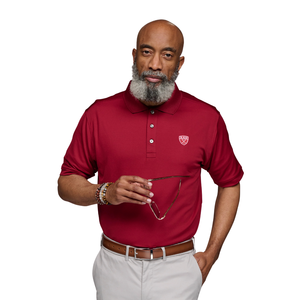 Polo Kappa Alpha Psi con Lettere Greche, Rosso Scuro e Crema, Abbigliamento Premium per Confraternite - Product Image 3