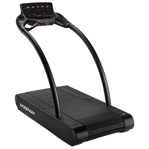 Caminadora Eléctrica Woodway Remanufacturada con Prueba de Frecuencia Cardíaca Inalámbrica, Pantalla LCD, Inclinación Automática - Para Caminar/Correr en Interiores, Entrenamiento en Gimnasio - Product Image 1
