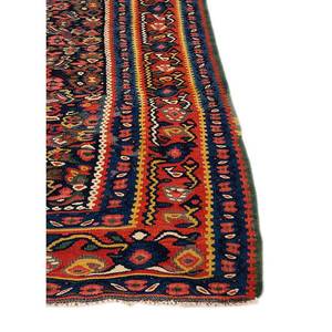 Alfombra Rectangular Grande de Lana y Yute Hecha a Mano Aalam Azul, 9x12, con Patrón de Medallón para el Hogar, Pasillo, Entrada, Modelo Paem-858 - Product Image 4