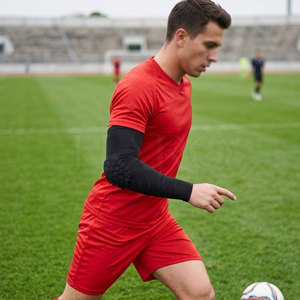 Premium Sportswear Collection Football Arm Sleeves Lightweight Construction With Moisturizer Sweat-Wicking For Daily Use - Product Image 6