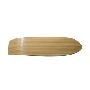 Planches de skateboard <span class=keywords><strong>mini</strong></span> cruiser old school personnalisées de haute qualité 30" x 9.4" en bambou et érable canadien OEM pour Land Surf Fish <span class=keywords><strong>Skate</strong></span> - Product Image 3