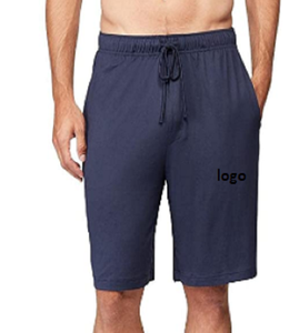Hommes de Sous-Vêtements En Jersey Shorts de Nuit 100% Coton Importé Cordon fermeture Lavage À froid Léger jersey Logo imprimer Beaucoup - Product Image 2