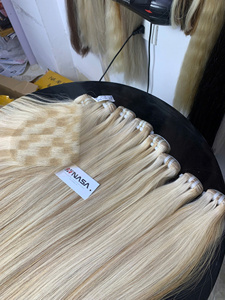 Suave y Sedoso, de Alta Calidad, 100% Cabello Humano Virgen a Granel, Súper Doble Trama, Sin Enredos, Brillo Natural, Lujo, NASA VIETNAM 100g - Product Image 1