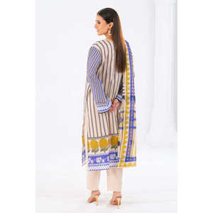 Conjunto de Traje de 3 Piezas Estampado para Mujer con Dupatta CLP-52245 - Product Image 4