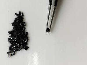 Chất lượng cao tự nhiên màu đen <span class=keywords><strong>Spinel</strong></span> <span class=keywords><strong>Baguette</strong></span> cắt đá lỏng 1.5x3mm đối với trang sức làm chất lượng tốt nhất bán buôn - Product Image 3