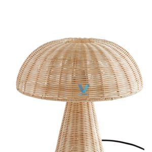 Whosale Lámpara de mesa hecha a mano Pantallas de lámpara de ratán de bambú para decoración de salas de estar - Product Image 5