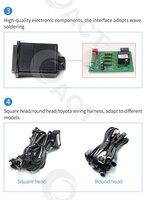 Émulateur ACT Cng lpg EFI, système à point unique, pièces pour double carburant, émulateur 4 cylindres, kits de conversion ronds et carrés
