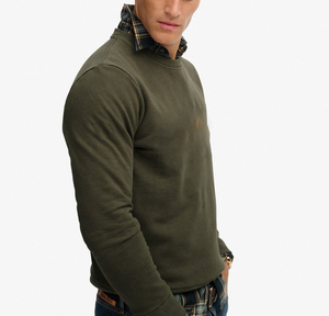 Fabricant Streetwear Sweat-shirt en molleton brodé de logo personnalisé Pull-Over Puff Print Sweat-shirt pour hommes - Product Image 2