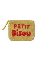 Nouvelle Pochette à Monnaie Carrée de Haute Qualité avec Broderie Perlée, Design Mignon et Original, Finition Artisanale Style Bijou pour Fille