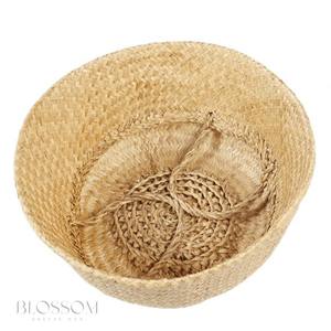 Panier de rangement pliable en jonc de mer panier d'herbe de mer tissé pliable panier de tissage - Product Image 5