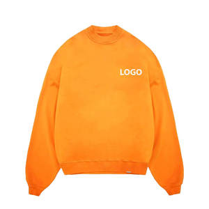 Sudaderas básicas de mezcla de algodón de alta calidad para hombres, ropa de calle, temporada de invierno, traje informal de manga larga hecho a medida - Product Image 4