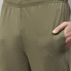 ชุดเสื้อยืดและกางเกงของผู้ชายผ้าฝ้ายแท้แขนสั้นสำหรับฤดูร้อนระบายอากาศสบายและทันสมัย - Product Image 4