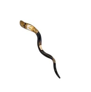 Corne de mouton de bélier polie Shofar casher naturelle pour corne de style animal soufflant religieux Shofar - Product Image 3