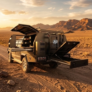 Cubierta de Aluminio Reforzada para Camioneta de Doble Cabina, Cubierta para Camioneta Hilux - Product Image 1