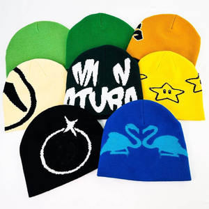 Warm <b>Winter</b> Beanie Cap Soft Knit <b>Hat</b> Custom Logo Unisex Outdoor Casual Skull Cap Fashion Comfortable Headwear for Cold Weather - Product Image 3