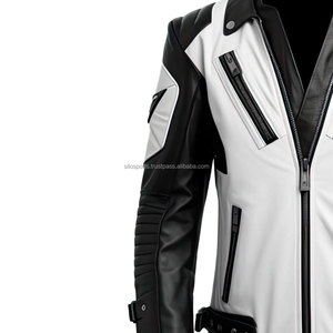 แจ็กเก็ตมอเตอร์ไซค์หนังแท้กันลมออกแบบได้ตามต้องการสำหรับงานหนัก2025 - Product Image 5