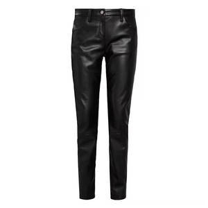 Pantalons en cuir pour femmes de haute qualité, vêtements décontractés, couleur unie, best-sellers, streetwear, pantalons en cuir pour femmes - Product Image 1