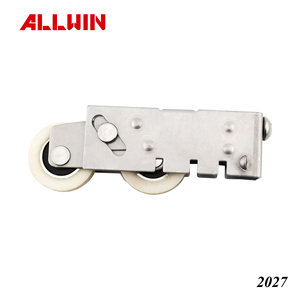 OEM ODM Rouleau de suspension moderne en acier inoxydable à double nylon pour porte de patio ou de cabane, pour usage hôtelier - Product Image 3