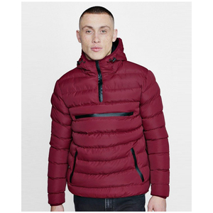 เสื้อโค้ทขนเป็ดบุฟองน้ำสำหรับผู้ชายเสื้อโค้ทแบบพองๆใส่ได้ทั้งในฤดูหนาวโลโก้ตามสั่ง - Product Image 3