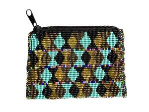 Monedero de Cuentas de Vidrio Cuadradas Coloridas Hechas a Mano, Diseño Elegante y de Primera Calidad, Estilo Moderno y Hermoso, Bordado a la Moda - Product Image 2