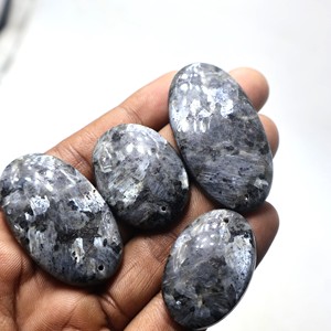 100% Naturel Larvikite En Gros Cristal Prix Lot À La Main Larvikite Cabs Anneaux Pendentifs Bijoux En Vrac Lot Larvikite Pierres Précieuses - Product Image 2