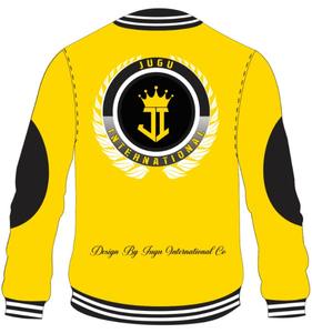 Veste universitaire personnalisée avec tissu polaire respirant et à séchage rapide, style sportif, logo frontal pour homme, prête pour l'hiver - Product Image 3