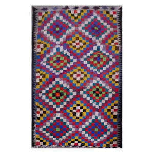 พรมคิลิมวินเทจแท้ งานถักมือ ยี่ห้อวันออฟเดอะไคนด์ ซานันดาจ ขนาด 10'2 x 5'6 - Product Image 1