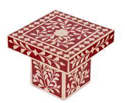 ขาตั้งเค้กลายดอกไม้/ช็อกโกแลตสำหรับตกแต่งใช้เค้กสลักลายกระดูกแบบอินเดียสมัยใหม่ - Product Image 3