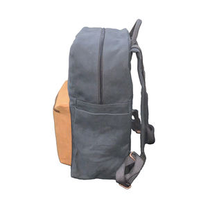 Pugmark, elegante mochila vegana de lona repelente al agua para ordenador portátil, diseño Unisex de moda, compartimento impermeable para hombres y mujeres, viaje - Product Image 3