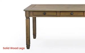 JUEGO MESA COMEDOR DE MADERA COLECCIÓN AMERICANA - Product Image 3