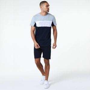 Vente en gros, survêtement de Sport pour hommes, ensemble de survêtement de gymnastique uni personnalisé pour hommes - Product Image 2