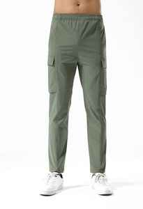 Casual Black <b>Mens</b> Knitted Merino Wool Sweatpants Suit - Product Image 3