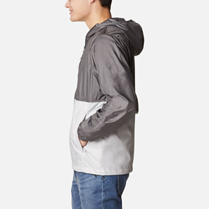 Vestes personnalisées OEM Coupe-vent imperméable d'extérieur Veste coupe-vent légère pour hommes avec logo personnalisé imprimé - Product Image 3