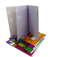Cahier d'exercices pour étudiants de haute qualité 17x22cm, cahier à reliure agrafée économique pour le Ghana/le Sénégal