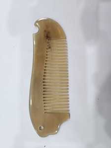 High Quality Bridal Feather Hair combs Elegant Natural Horn Hair Comb Best indian Hand Made Hair Comb - Product Image 5