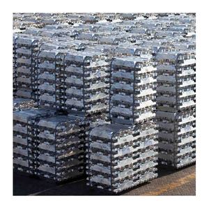 Lingotes industriales a granel 99.5%-99.9% de aluminio puro con composición química de Al óptima - Product Image 1