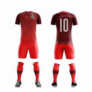 Custom Sublimation Jersey Cheap Quick Dry Sport Soccer Uniform Sets Polyester <b>Mesh</b> Football Jersey Soccer Wear - Product Image 4
