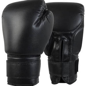 Guantes de boxeo para entrenamiento de lucha para adultos con impresión de logotipo personalizado, guantes de boxeo deportivos de cuero genuino para hombres con diseño personalizado - Product Image 1