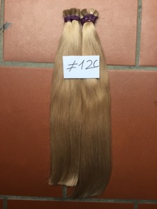 มัดผมมนุษย์แบบตรงมีหนังกำพร้ามีสีเปียโน - Product Image 3