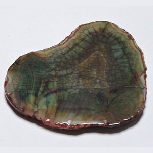 Alfombrillas de té con aislamiento de ágata, posavasos de forma redonda, posavasos de té de piedra de ágata Natural de alta calidad a precio de fábrica al por mayor - Product Image 2