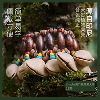 Bracelet tribal africain en gros, instrument de percussion indien, carillons de graines