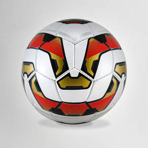 Pelota deportiva de fútbol cosida a mano ligera de alta calidad Nuevo diseño Estampado Mejor precio Balón de fútbol con unión térmica Hecho de cuero PU - Product Image 4